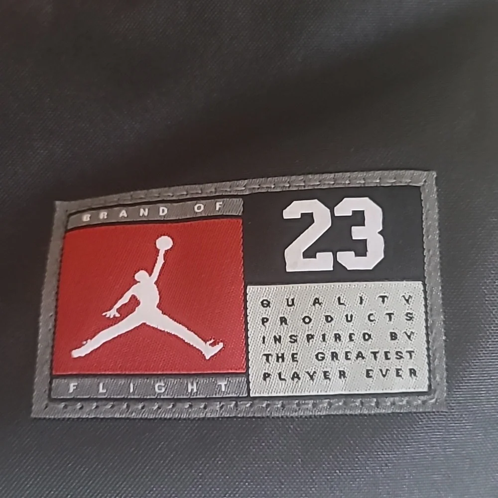 Jordan 23 Jersey Gym Backpack Black NWT